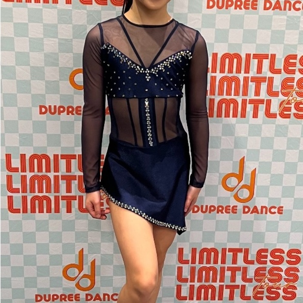 Custom Jazz dance solo costume